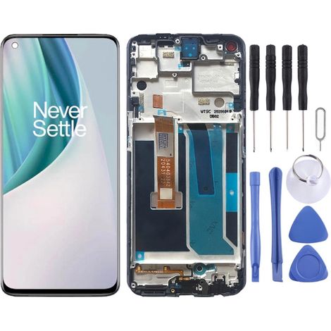 LCD touchscreen with frame compatible with OnePlus Nord N10 5G BE2029 (1/4)