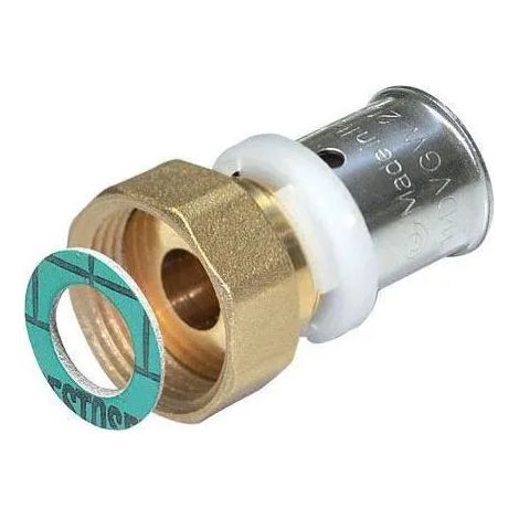 Raccord select mu087600726l acero inoxidable junta plana hexagonal