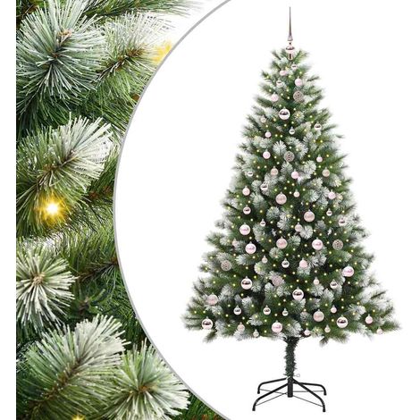 Künstlicher Klapp Weihnachtsbaum mit Schneeüberzug 210 cm vidaXL (1/5)