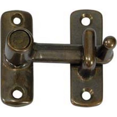 10PZ TAVELLINI A SCATTO LISCIO CON INCONTRO IN OTTONE BRONZATO - incontro mm.5h.