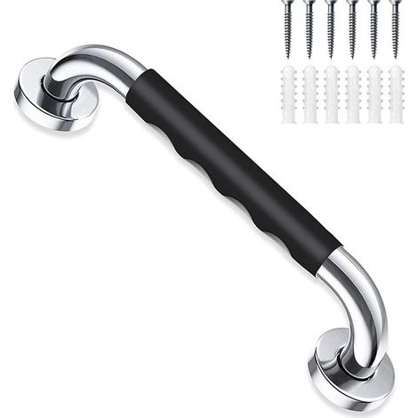 Stainless steel grab bar for bathroom, bathtub, shower, safety handle, hands (1/5)