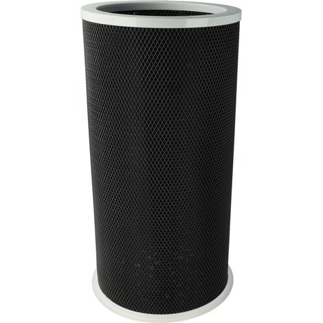 vhbw Aktivkohlefilter kompatibel mit Xiaomi Mi Air Purifier 2, 3, 2H, 2C, 3C, 2S, 3H Luftreiniger - Luftfilter Schwarz Grau