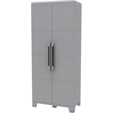 Terry armadio transforming con 2 ante ripiani modulari adattabili cm 78x43x184h per esterni (1/4)