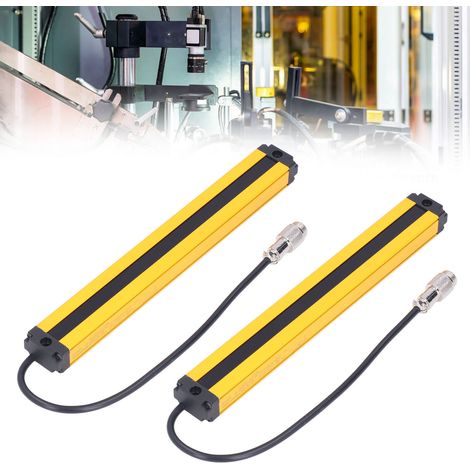 Barrière immatérielle de sécurité BERM/BEM1020-C-180NB, barrière immatérielle de protection, détecteur infrarouge à faisceau traversant avec un espacement de faisceau de 20 mm (1/5)