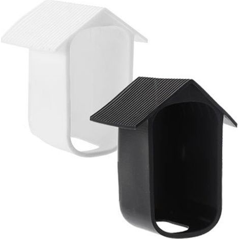 pièces - Housse de protection en silicone pour caméra - Housse de protection pour caméra de surveillance - Convient pour EufyCam 2C - Protection - Boîtier en silicone résistant aux intempéries - Soupl (1/5)