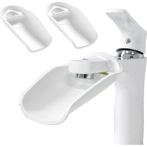 Rallonge de robinet 3 pièces  Sécurité bébé  Blanc  Accessoire pour robinet (1/5)