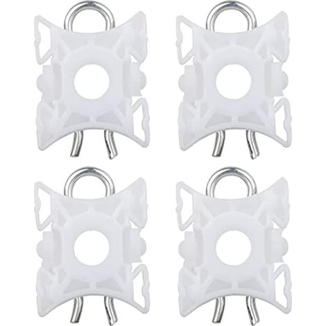 4x Clips Reparation regulateur Leve-vitres Slider Pinces Compatible avec BMW E32 E34 E36 E90 E92 E93 Z1 Z3 Z4 51321938884 Compatible avec Volvo V70 XC70 XC9 (1/5)