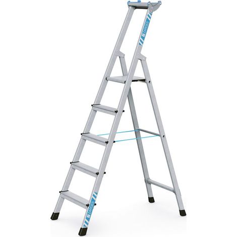 ZARGES XLstep S - LM-Stufen-Stehleiter 5 Stufen (1/5)