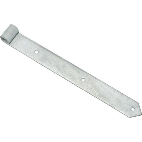 Penture droite galvanisée avec pointe 40 cm (1/3)