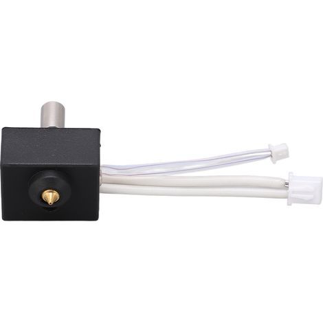 260℃ Aluminum Alloy Extruder Heating Block Kit, 3D Printer Accessories with Thermistor for Ender 3 S1 (1/5)