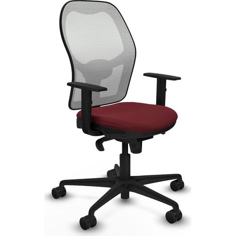piqueras-y-crespo Silla de oficina Jorquera granate confortable