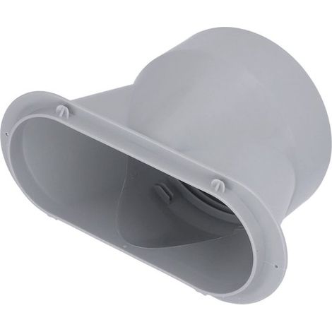 - Raccordo per tubo flessibile del condizionatore d'aria da 5 pollici - Parte per condizionatore d'aria portatile - Diametro 130 mm - Adattatore per finestra - Supporta rotazione oraria e antioraria.. (1/5)