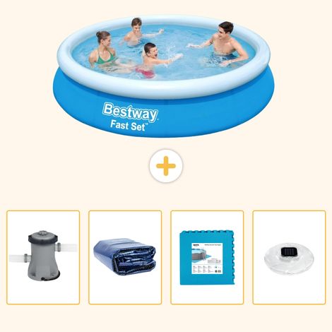 Bestway Bestway Fast Set Ronde - 366x76 cm - 5-pièces S326 (1/5)