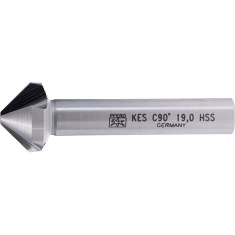 PFERD TOOLS HSS Kegel-und Entgratsenker 90° Ø 19 mm Schaft-Ø 10mm DIN 335 C (1/5)
