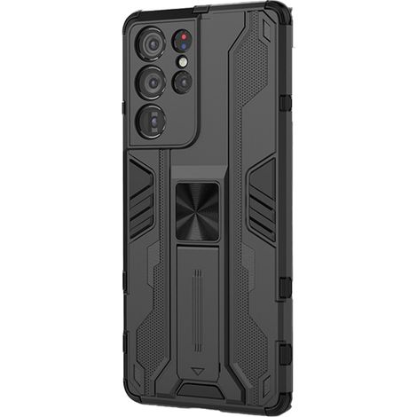 Coque Mobile - Protection Antichute - Support Intégré - Aimant Intégré - Pour Samsung S21 5G - 1 Pièce (1/5)