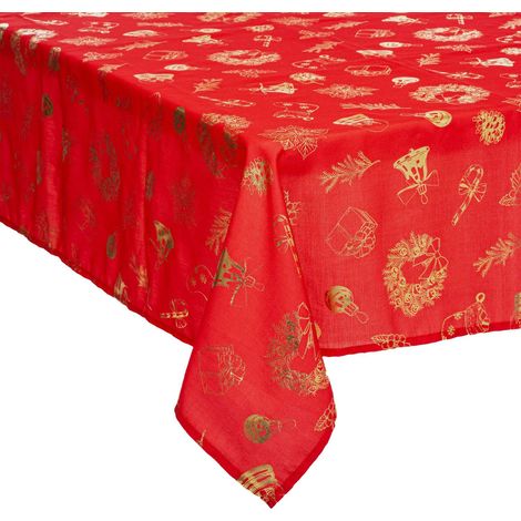 Nappe de Noël rectangulaire