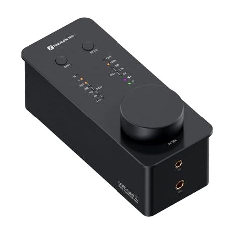 Adaptateur DAC SK02 pour casque audio, amplificateur de bureau, convertisseur numérique-analogique USB-C vers AUX, préamplificateur optique vers sortie symétrique 3,5 mm/4,4 mm, pour système audio dom (1/5)