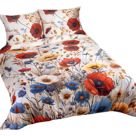 Linge de lit en satin de coton 12412/140x200 + 1 housse 70x90 SATINLOVE PREMIUM (1/5)