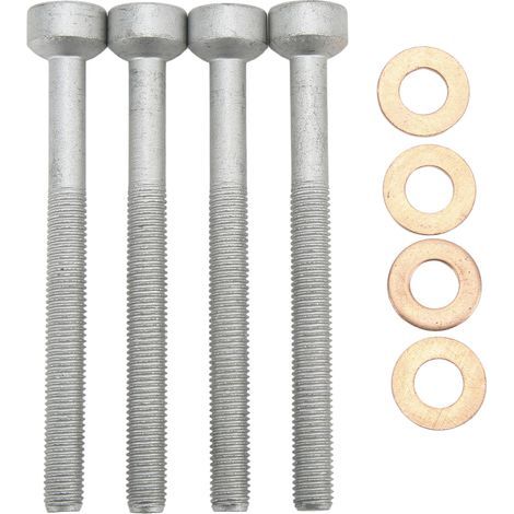 8 pièces boulons d'injecteur de carburant rondelles d'étanchéité accessoires de voiture remplacement pour Mercedes Sprinter W906 651 moteur 2006 + (1/5)
