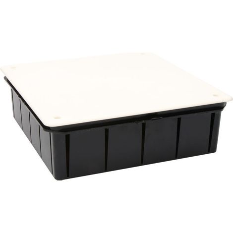 Caja cuadrada 200x200x65mm con tornillos Solera retráctil 320
