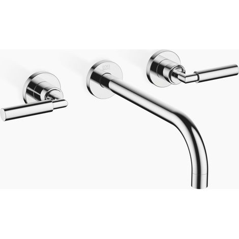 Dornbracht TARA mélangeur de lavabo mural, saillie 240mm, kit de (1/4)