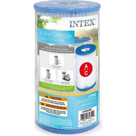29000 29005 Cartouche filtrante en coton pour pompe de filtration, compatible avec la pompe de filtration Intex 28604 (1/4)