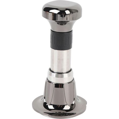 Automatischer vertikaler Kaffeetamper, 30 lb Edelstahl, einstellbarer konstanter Druck, automatische Rückstellung (1/5)