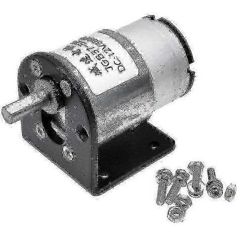 Moteur électrique à couple élevé 12 V/24 V avec réducteur JGB37-520 (500-600 tr/min) pour le marché européen (1/5)