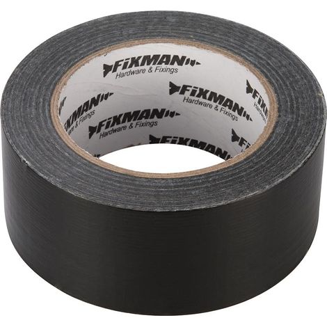 Fixman, Nastro adesivo idrorepellente ad alta resistenza 50 mm x 50 m - Nero (1/5)