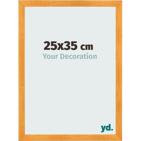 yd. - Cadre photo 25x35 - Orange - MDF - Pisa (1/5)