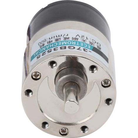 Mini moteur sans balais à réduction de vitesse CW/CCW DC12V pour machine-outil CNC XD‑37GB3525600 tr/min