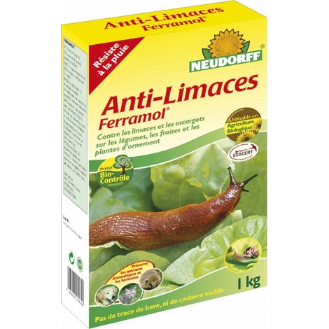 Esca per lumache Neudorff Ferramol resistente alla pioggia 1kg
