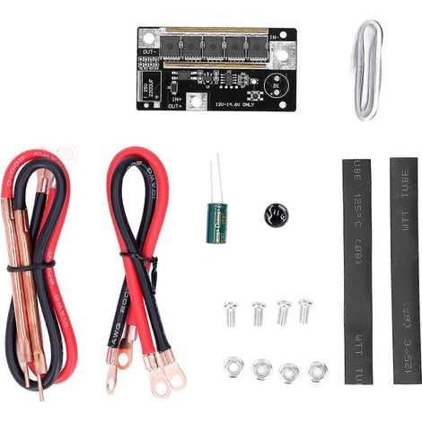 Punktschweißstift DIY Tragbares 12V Batteriebetriebenes Hand-Mini-Schweißset Leiterplatten