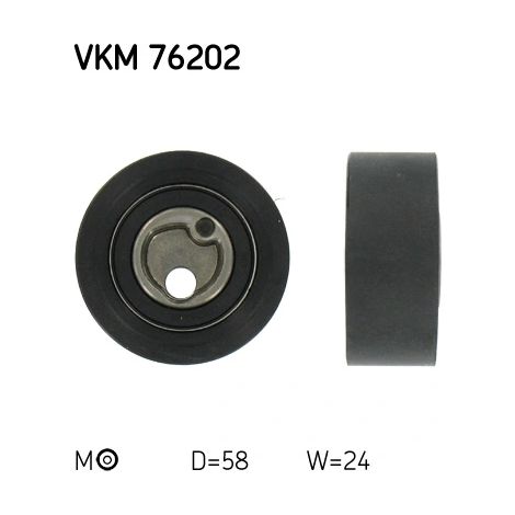 Poulie de tension, courroie crantée SKF VKM 76202 SANTANA 12810-82001