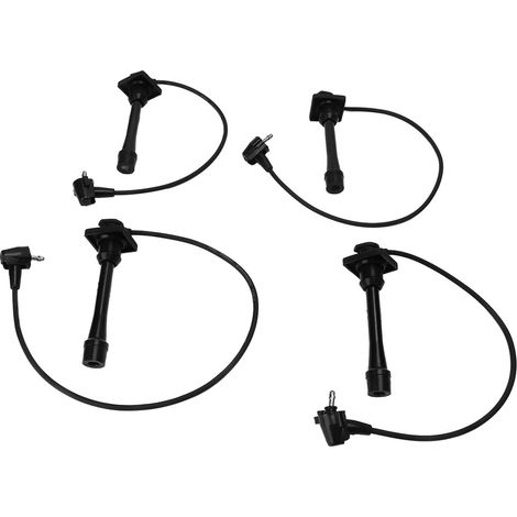 Zündkerzenkabel mit Silikonhüllen 9091922327, Ersatz für Corolla 1.8L 1762CC L4 Benzin DOHC 1993-1997, Hochleistungs-Zündkabelsatz. (1/5)