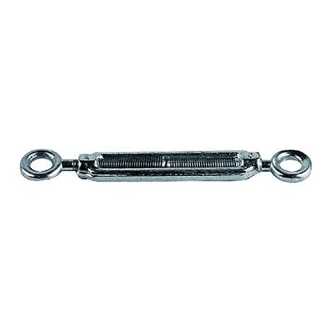 Tenditore A Due Occhi In Acciaio Zincato  Mm 12 Cf. 10 Pz