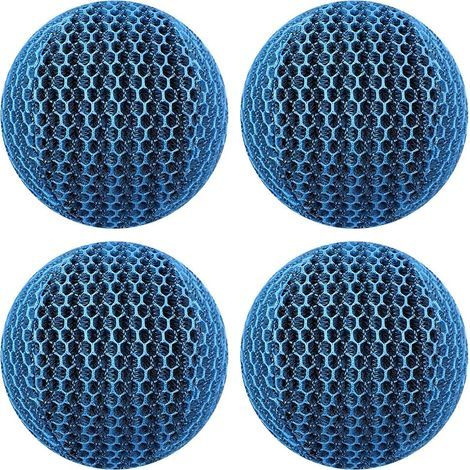 4 PCS Absorbeurs de Piscine Réutilisables, 6 cm Hot Tub Absorbeurs de Piscine, Eponge Filtrante pour Spa Jacuzzi, Eponge Anti Mousse Spa pour Enlever la Mousse, l'huile et la Graisse (1/5)