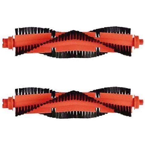 Lot de 2 brosses principales pour aspirateur robot laveur Xiaomi Mijia 3C B106CN STYJ02YM - Pièces de rechange Rollin (1/5)