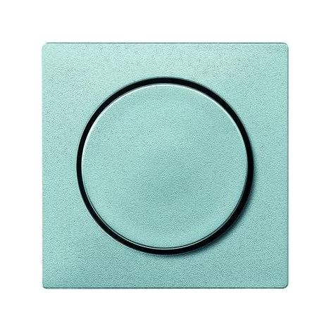 Merten Zentralplatte mit Drehknopf, aluminium, System M MEG5250-0460 (1/5)