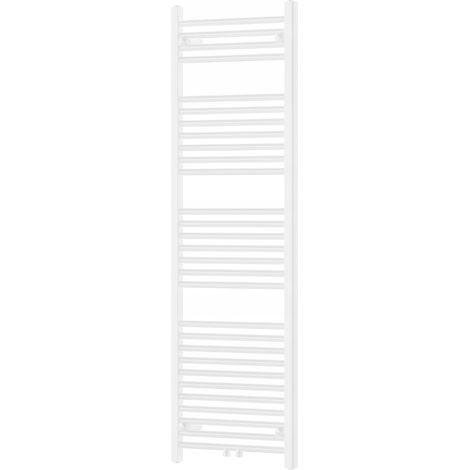 Radiador secatoallas eléctrico 629W 150x50x3cm, Blanco (1/4)