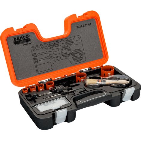 BAHCO - Jeu de scies trépans bimétal Sandflex®, 19 mm-48 mm - 8 pcs (1/3)