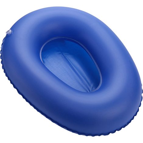Tapis de toilette gonflable bleu professionnel, pot portable pour hommes et femmes (1/5)