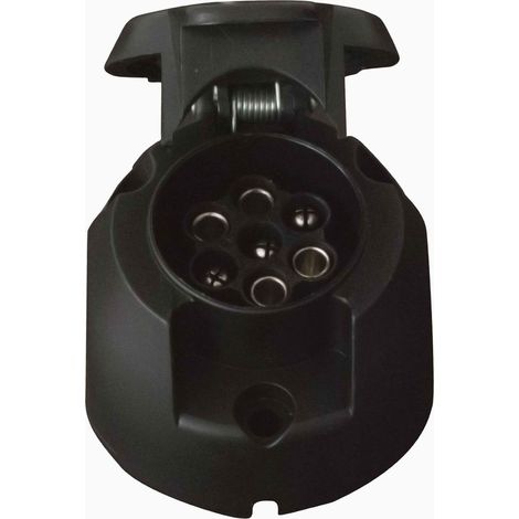 Anhängerstecker PVC weiblich 7-polig 12v