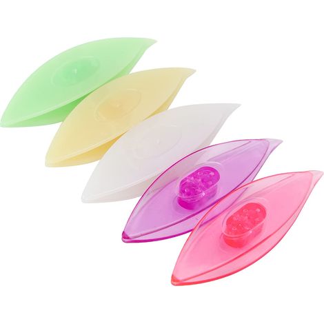 5-teiliges Occhi-Shuttle-Kit, Bunte Kunststoff-Wellenschiffe für DIY-Hand-Spitzenklöppelei-Handwerkswerkzeug(3) (1/5)