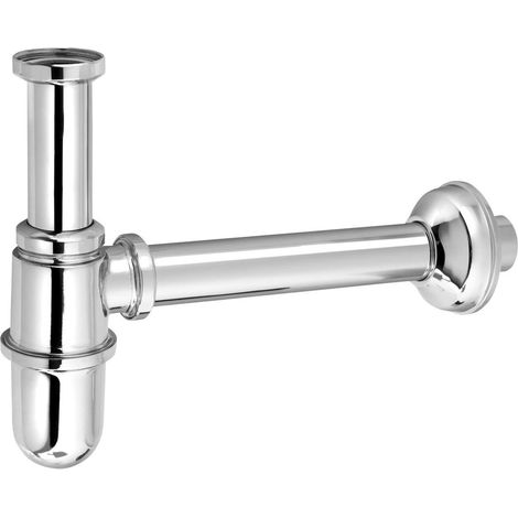 Sapho Reitano Rubinetteria Antea - Siphon für Waschtisch, Abfluss 32 mm, verchromt 9591