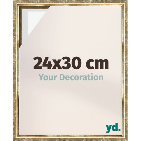Your Decoration - Cadre flottant  - Or Antique - Cadre en caisse américaine pour toile sur chassis - MDF - Lyon (1/5)
