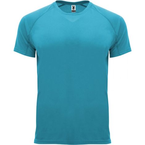 Camiseta técnica de manga ranglán con factor protección UV BAHRAIN ROLY 16 Turquesa