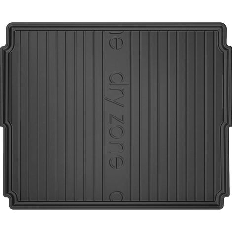 Tapis de coffre pour Peugeot 3008 I 2009-16 plancher central du coffre TPE Noir (1/5)