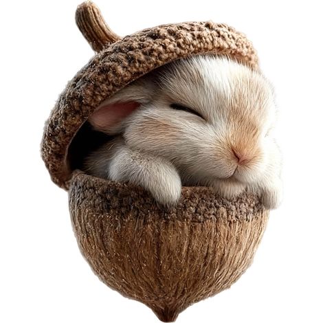 Glande - Décoration De Sapin De Noël En Forme D'Animal Forestier - 8 cm - Pour Intérieur - Lot De 1 (1/5)