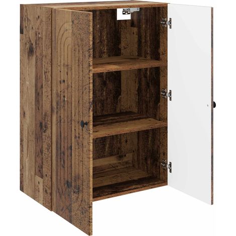 Armadietto a muro  Mobiletto a muro Legno antico 66 x 34,5 x 90 cm DAS158070 (1/5)